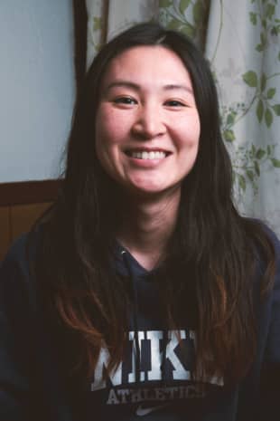 Sticking out: Vegetarian Yumi Fujisawa acknowledges how socially and professionally challenging it is to be the sole vegetarian in a group of meat-eaters. | STEPHAN JARVIS