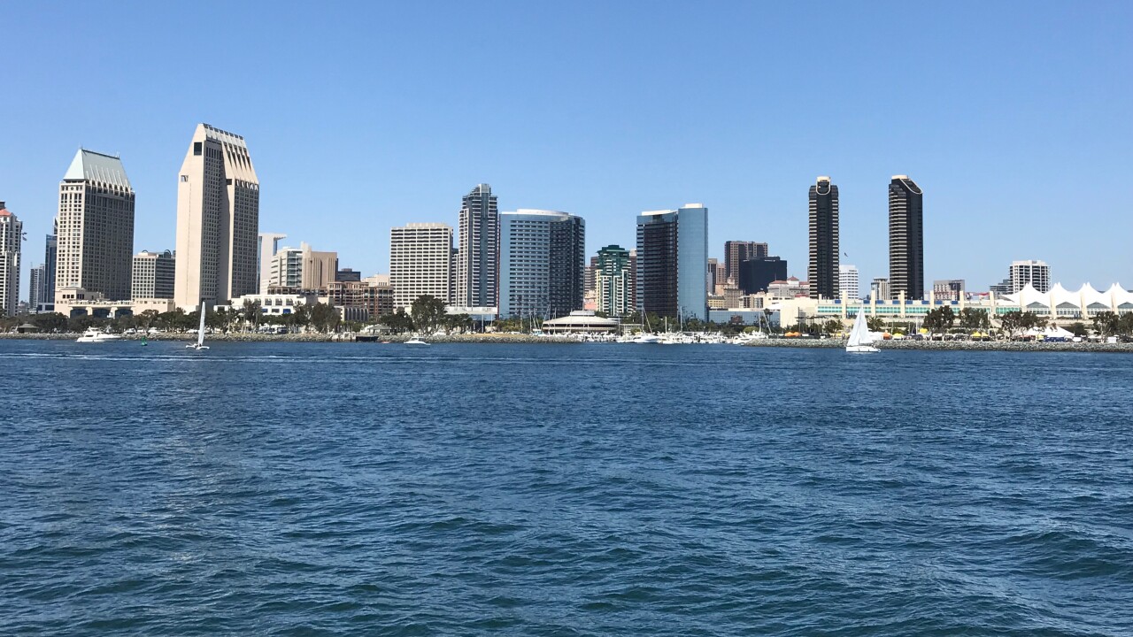 Generic San Diego skyline